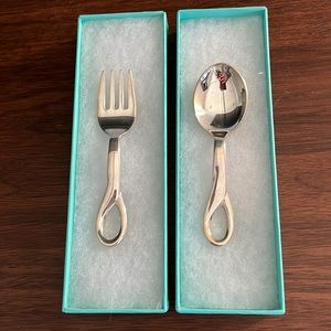 Tiffany & Co. baby fork and spoon set